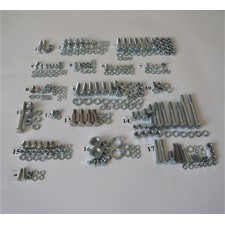 CONNECTING MATERIAL SET FULL MOTORCYCLE WITHOUT ENGINE  - JAWA 250/353 - ZINC